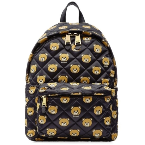 Moschino Quilted Teddy Bear Backpack ?